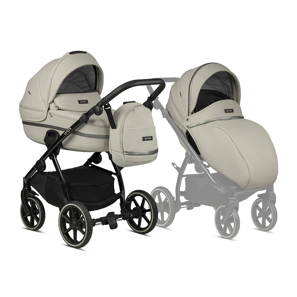 Universal baby stroller Tutis UNO3+ Leather 3in1 