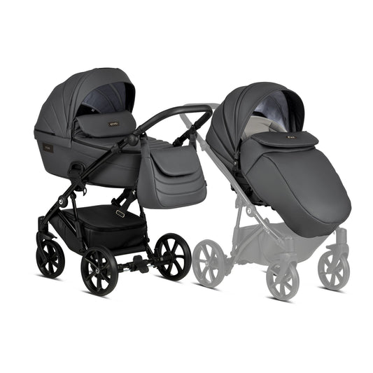 Universal baby stroller Tutis VIVA 4 Leather 2in1 