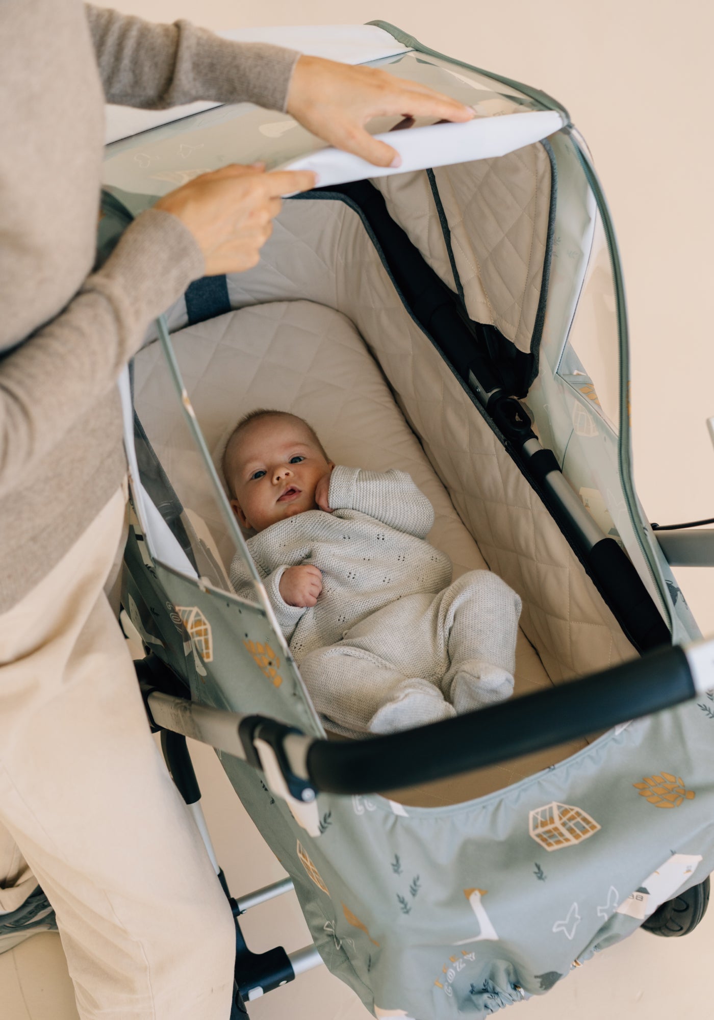 Uppababy bassinet sleep outlet safe