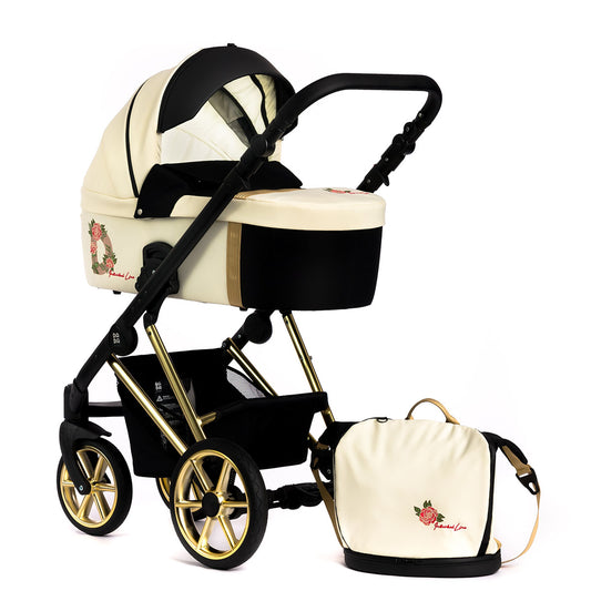 Baby stroller 2in1 Dada INDIVIDUAL LINE – BLOSSOM 