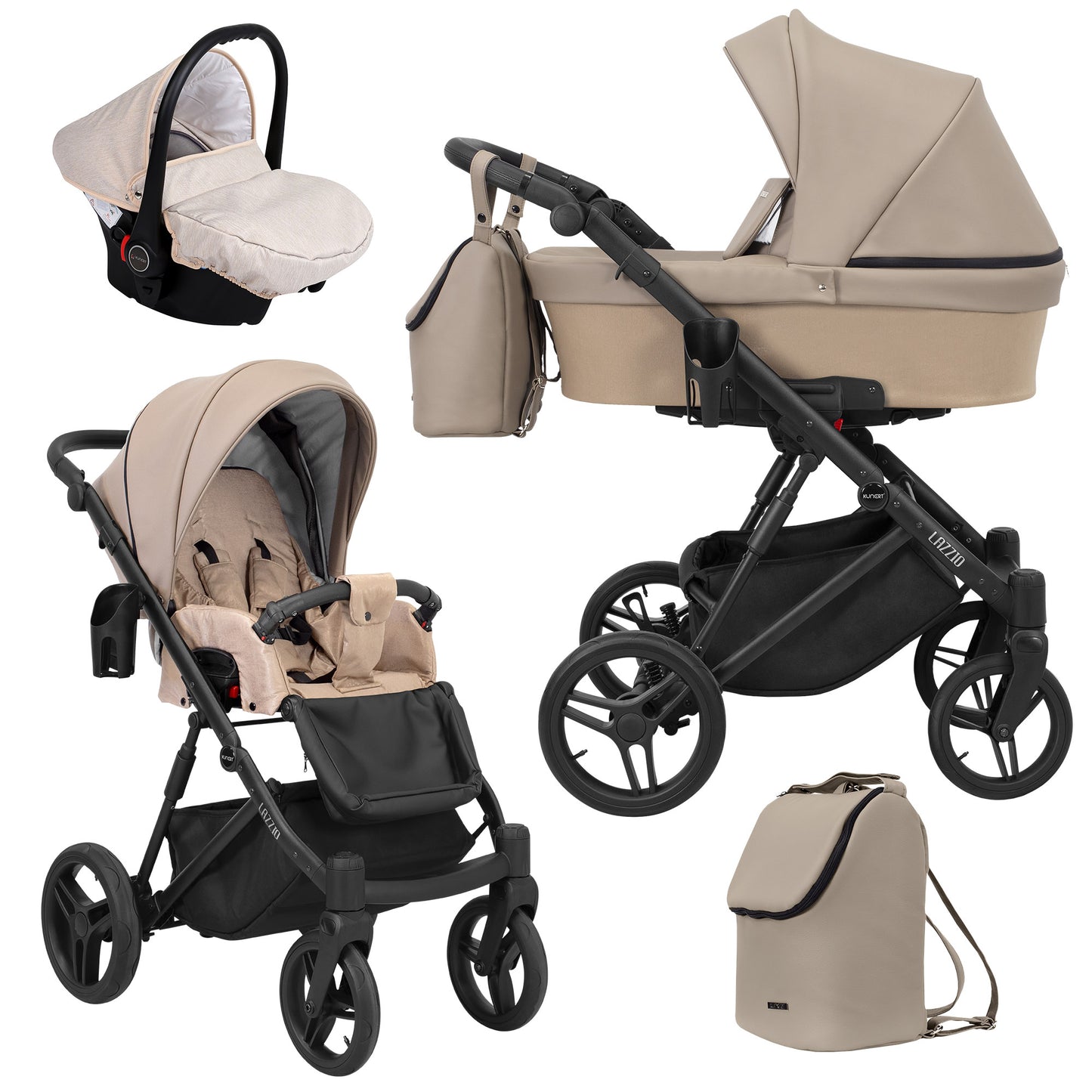 Kunert Lazzio Universal stroller 3in1