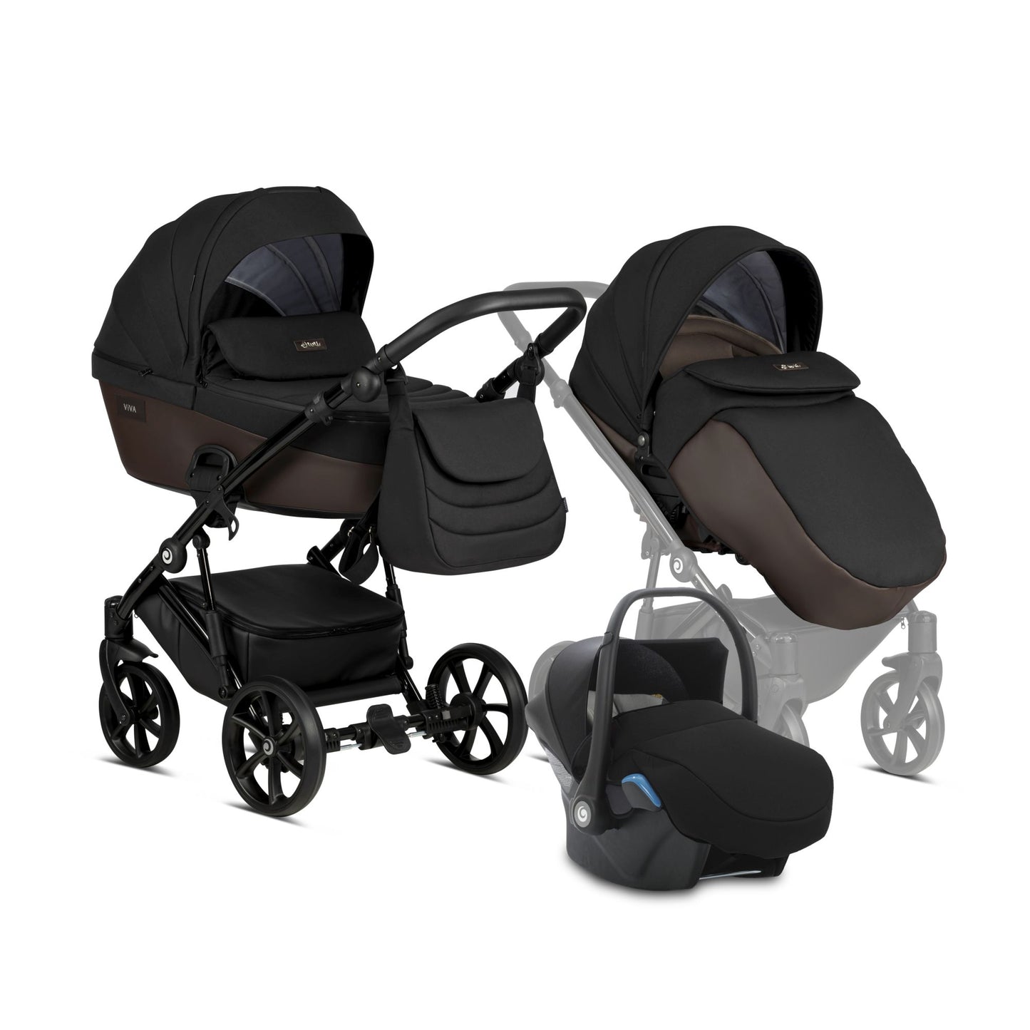 Universal baby stroller Tutis VIVA 4 3in1 