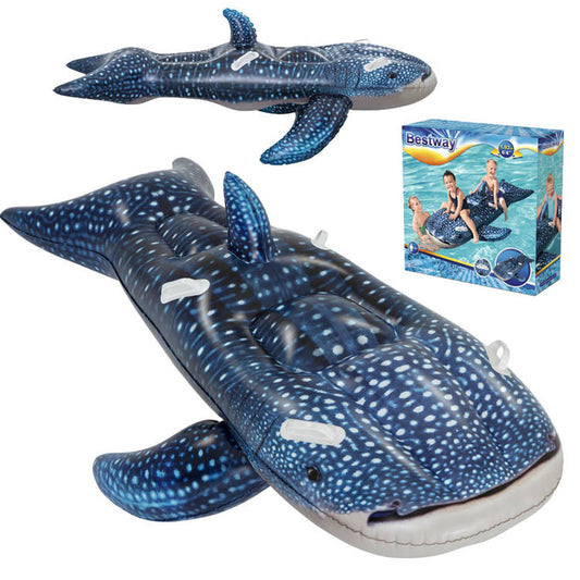 Bestway Piepūšamais matracis WHALE SHARK 193x122 cm