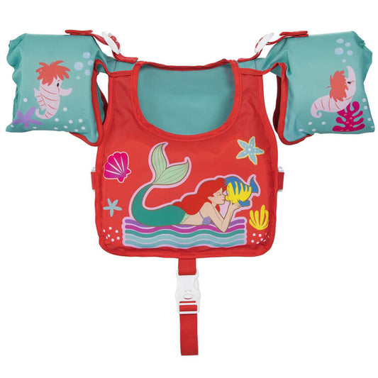 Swimming vest with sleeves 3-6 L Little Mermaid