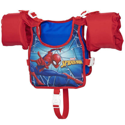 Swimming vest with sleeves 3-6 L Spider Man