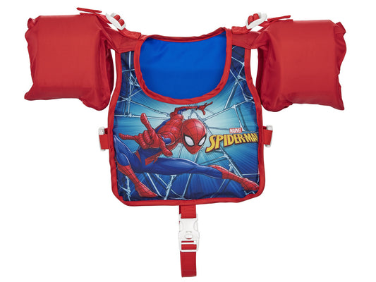 Swimming vest with sleeves 3-6 L Spider Man