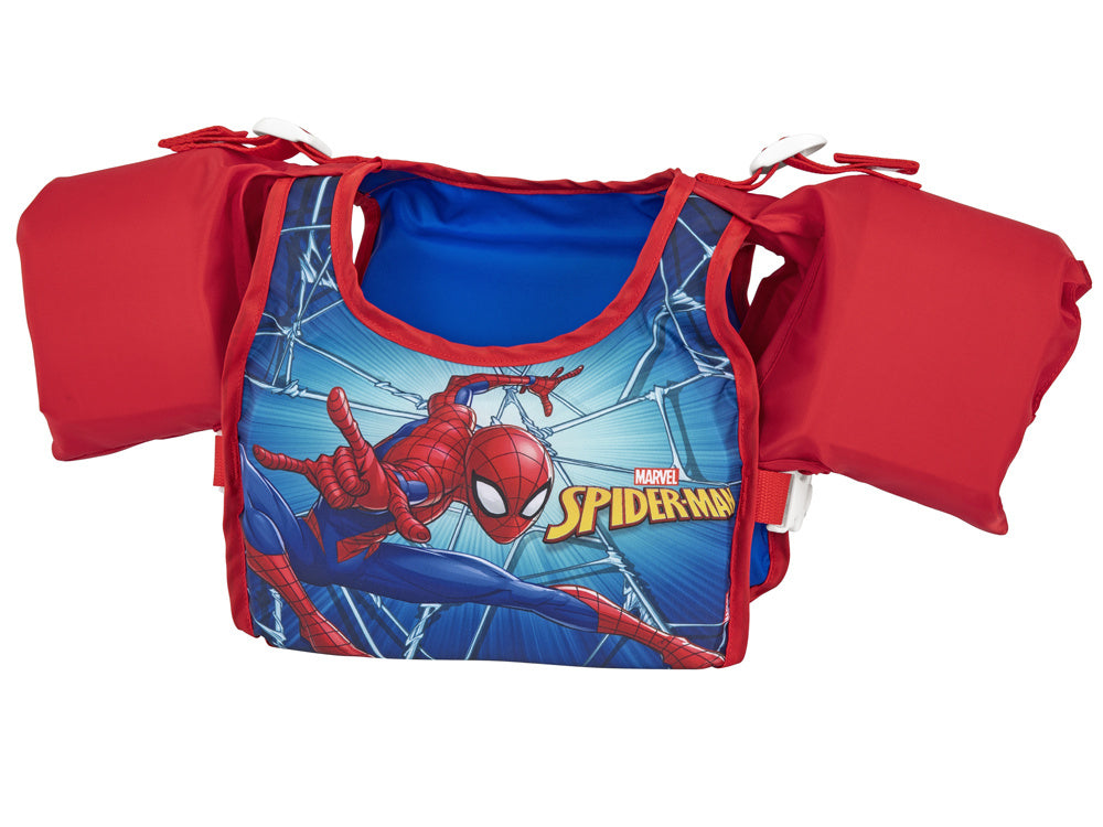 Swimming vest with sleeves 3-6 L Spider Man