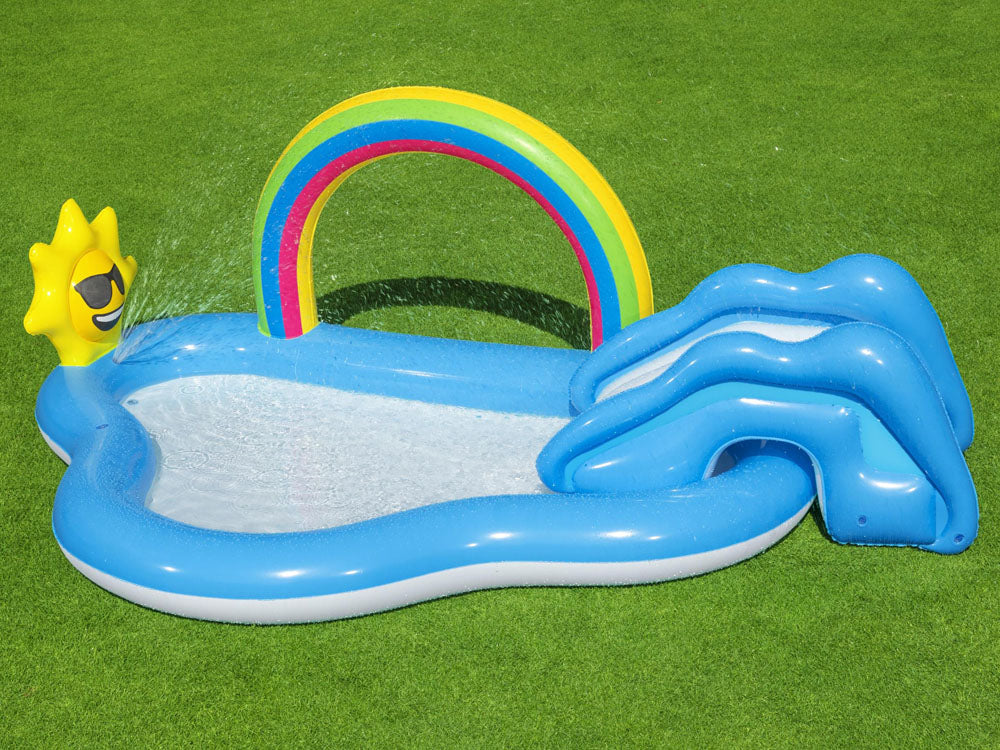 Bestway pool with slide