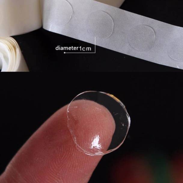 Double-sided glue dots, 100 pcs.