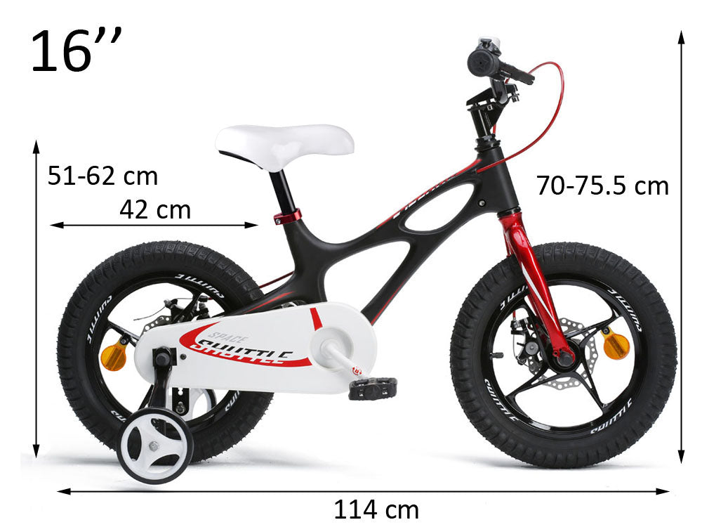 RoyalBaby Bike 16 Space Shuttle Bike RB16 22 babymar.lv