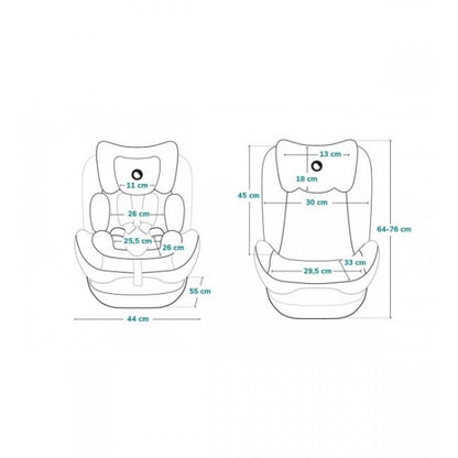 Car seat SANDER 0-36 kg Isofix LIonelo