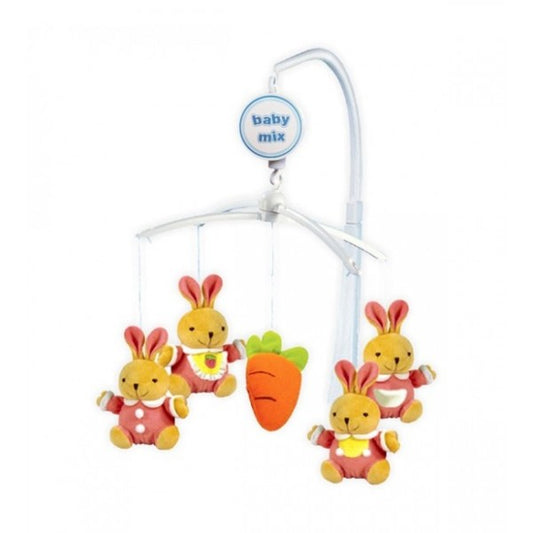 Musical carousel RABBITS BabyMix 10250