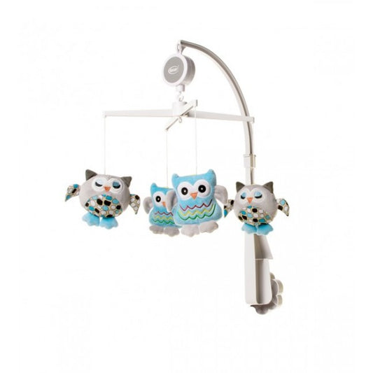 Karuselis OWLS blue 4BABY OB08 Play&Edu