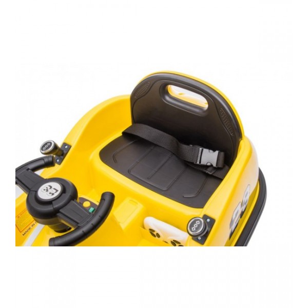 Karting with battery and remote control GTS1166 yellow