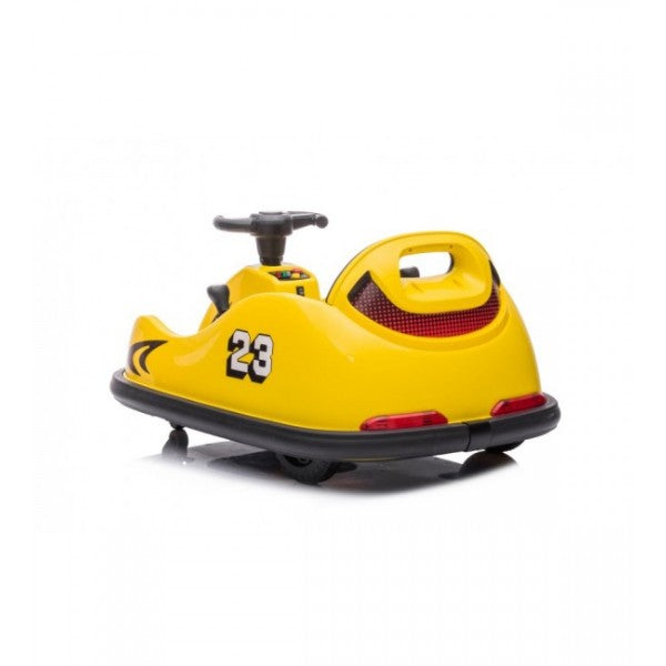 Karting with battery and remote control GTS1166 yellow