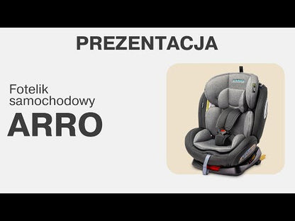 Автокресло ARRO серое 0-36 кг Isofix