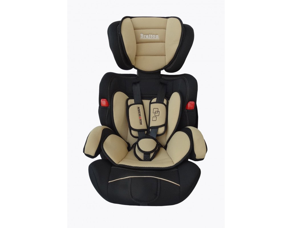 Aga Design Brighton car seat from 9-36 kg (black/beige)